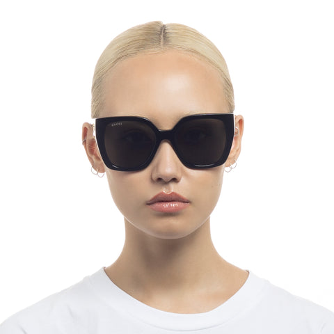 Gucci Gg1300s Black Female Square Sunglasses | Eyewear Index