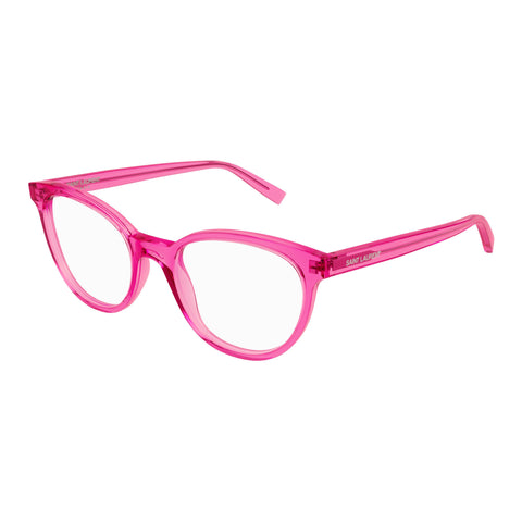 Saint Laurent Sl589 Fuchsia Female Cat-Eye Optical Frames | Eyewear Index