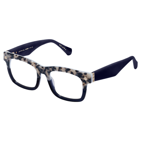 Camilla Curtain Call Natural Tort Navy Female D-Frame Optical Frames | Eyewear Index