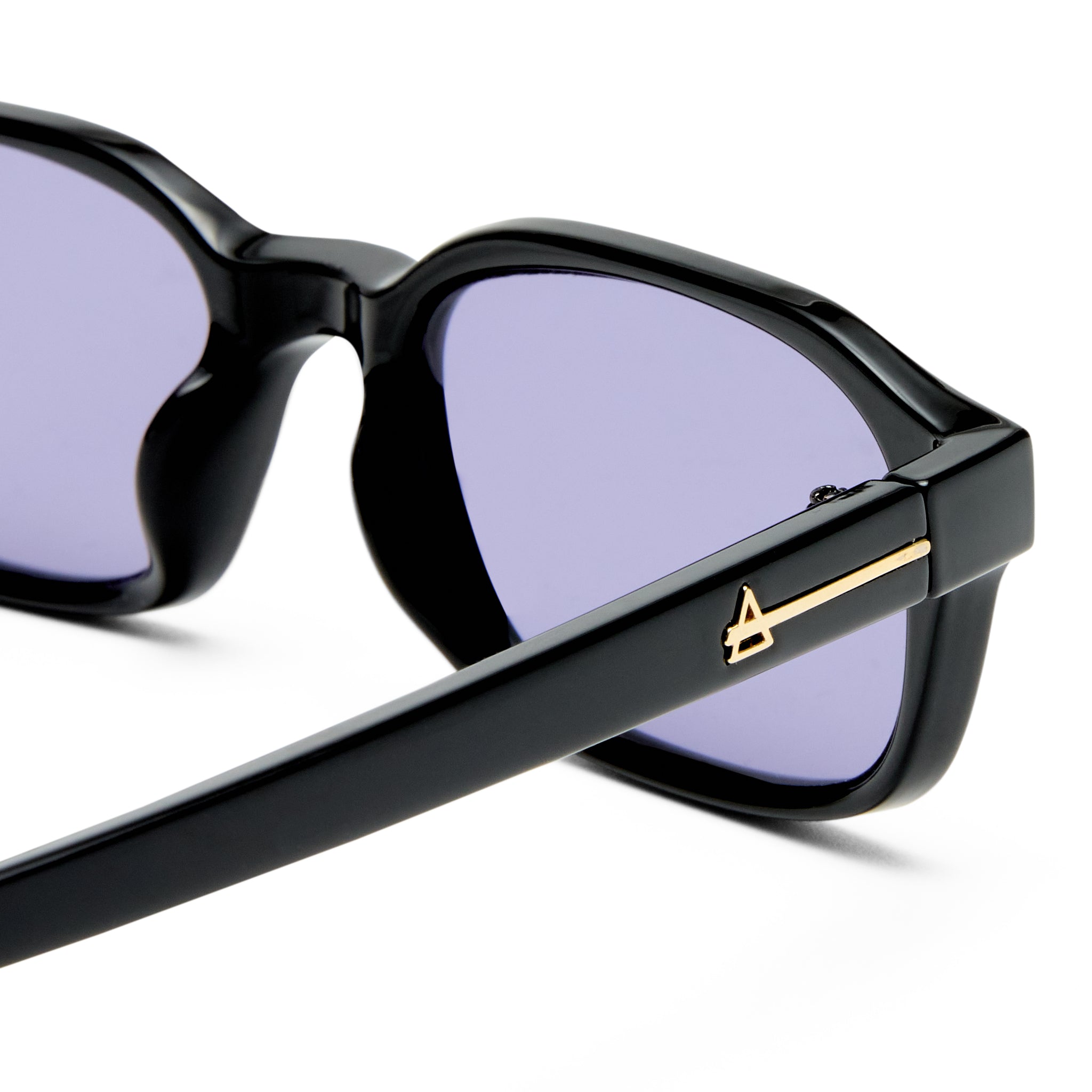 Aire Kinetic Black Uni-Sex Rectangle Sunglasses | Eyewear Index
