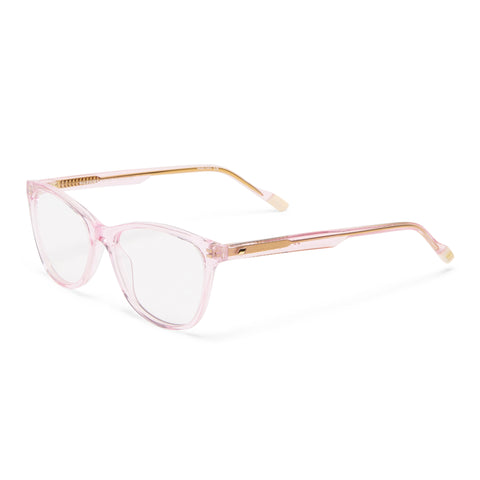 Le Specs Allegory Blush Female D-Frame Optical Frames | Eyewear Index