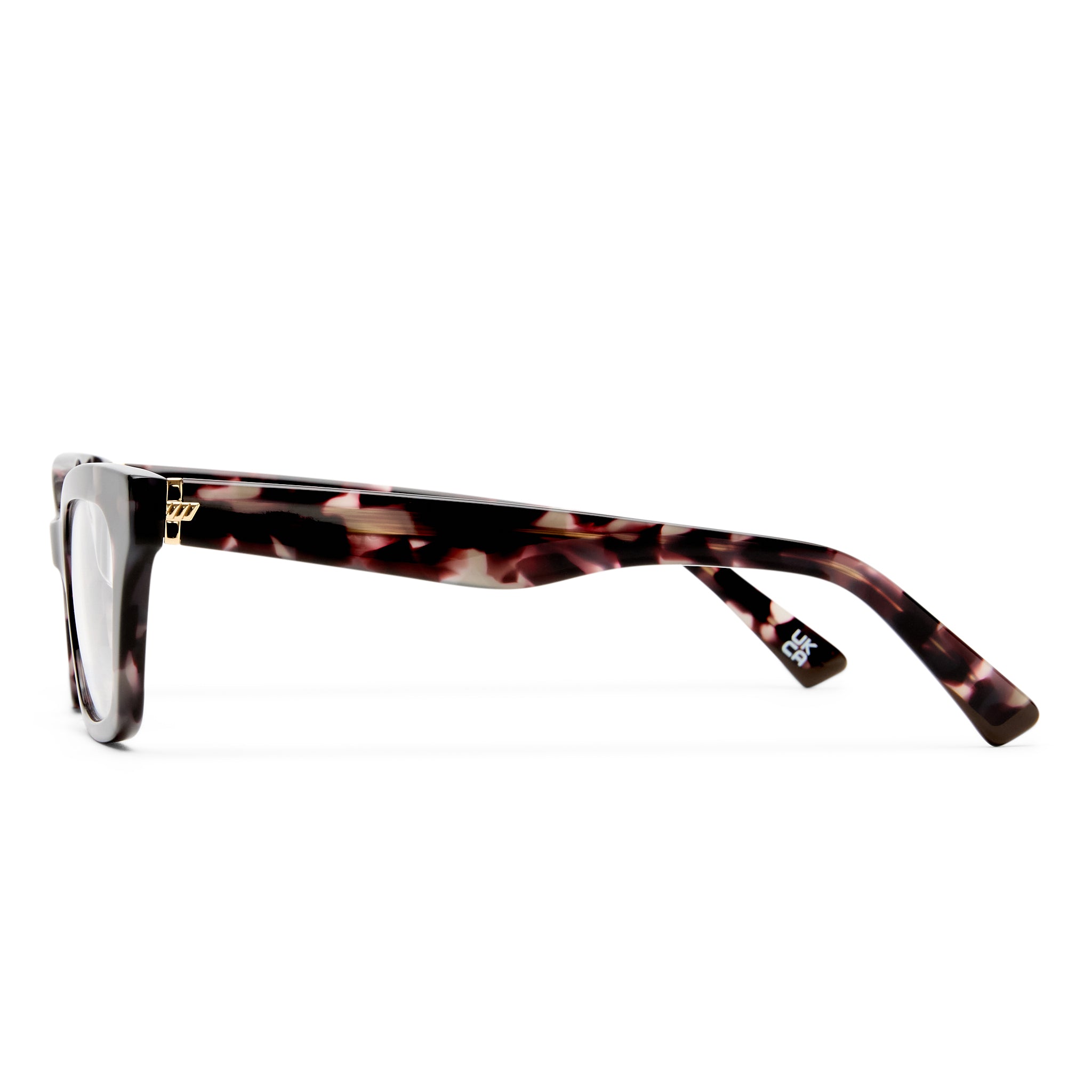 Le Specs Hot Press Midnight Orchid Tort Uni-Sex Cat-Eye Optical Frames | Eyewear Index
