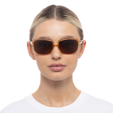 Cancer Council Bellambi Petite Barley Female Wrap Sunglasses | Eyewear Index