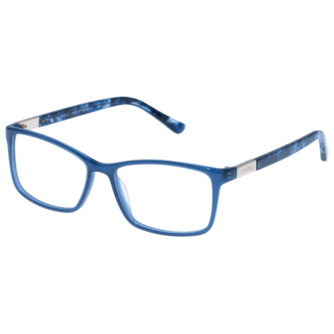 Oroton Melaque V3 Navy Tort Female D-Frame Optical Frames | Eyewear Index