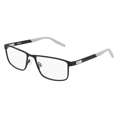 Puma Pu0256o Black Male Rectangle Optical Frames | Eyewear Index