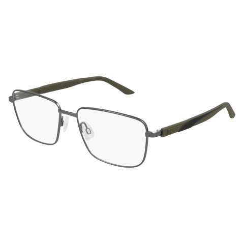 Puma Pu0331o Ruthenium Male Rectangle Optical Frames | Eyewear Index