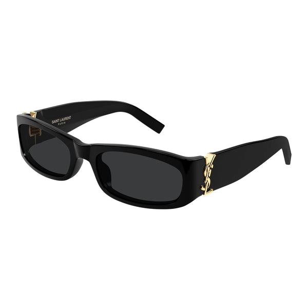 Saint Laurent Slm152 Black Uni-Sex Rectangle Sunglasses | Eyewear