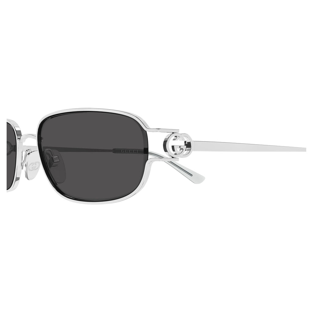 Gucci Gg2232s Silver Female Rectangle Sunglasses | Eyewear Index