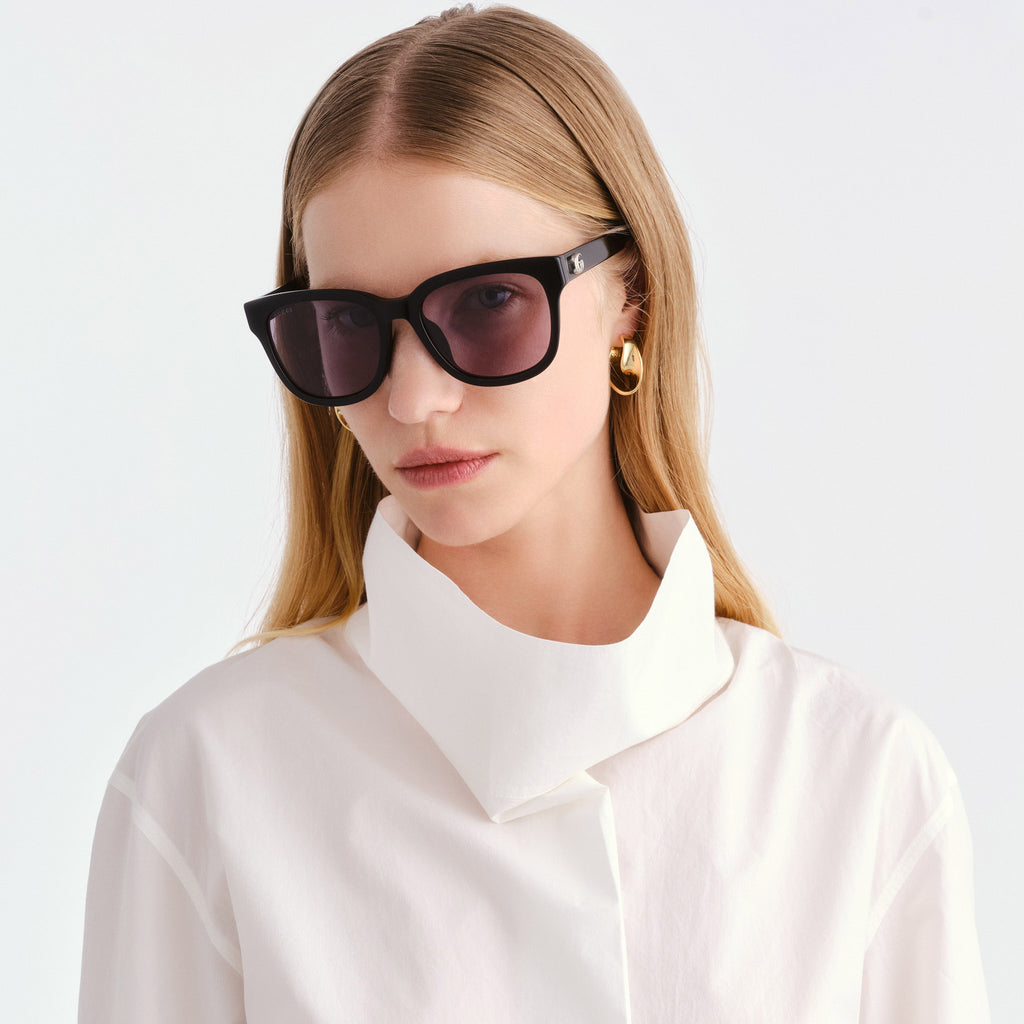 Gucci Gg2126sk Black Female Square Sunglasses | Eyewear Index