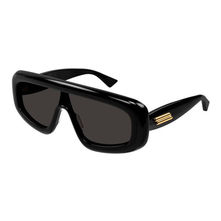Bottega Veneta Bv1281s Black Uni-Sex Mask Sunglasses | Eyewear Index
