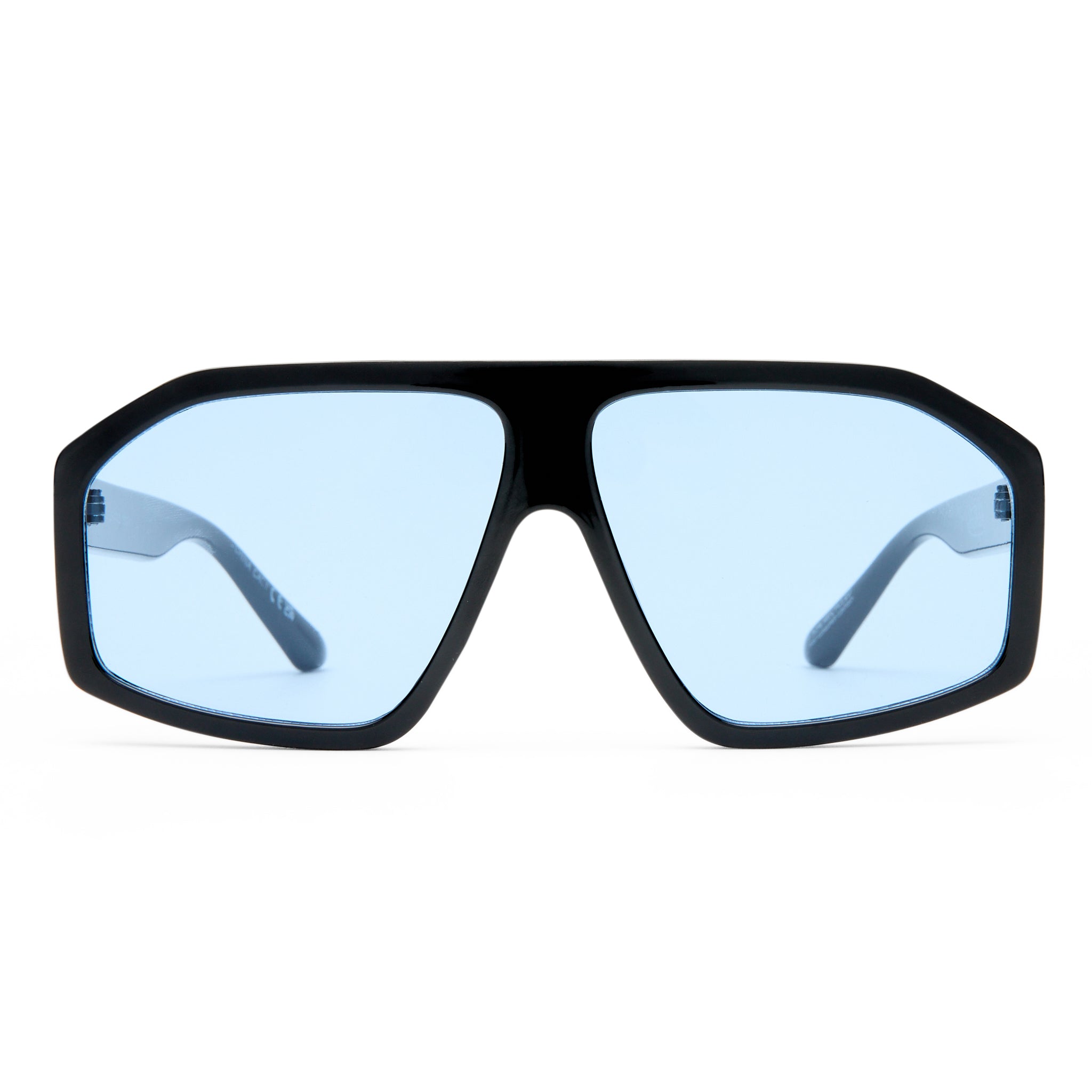 Aire Disgraced Black Uni-Sex Aviator Sunglasses | Eyewear Index
