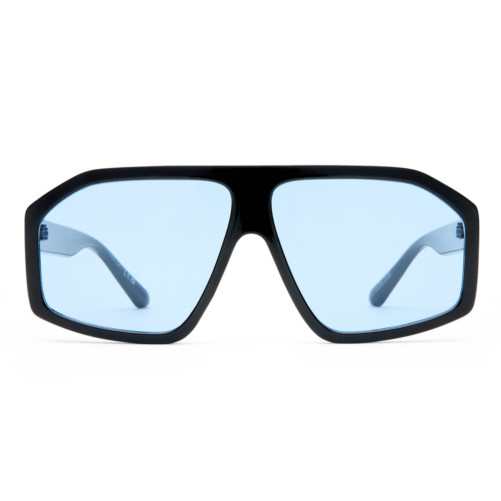 Aire Disgraced Black Uni-Sex Aviator Sunglasses | Eyewear Index