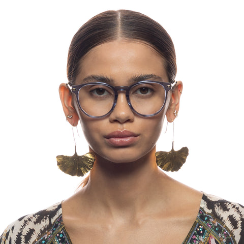 Camilla Cult Classic Denim Female Round Optical Frames | Eyewear Index