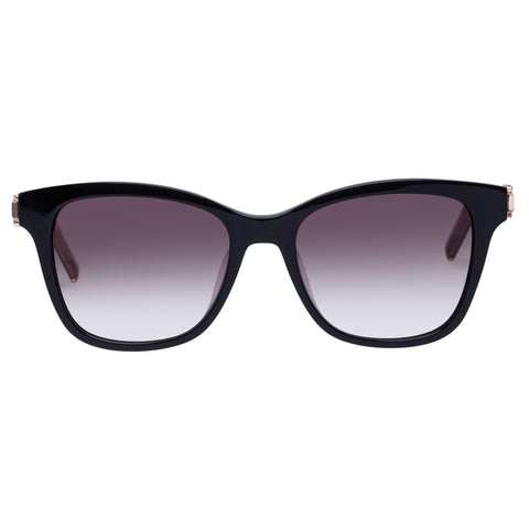 Oroton Darcy Black Female Square Sunglasses | Eyewear Index