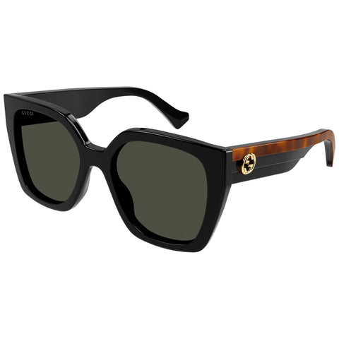 Gucci Gg1300s Black Female Square Sunglasses | Eyewear Index