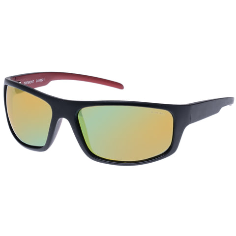 Cancer Council Tremont Blackred Male Wrap Sunglasses | Eyewear Index