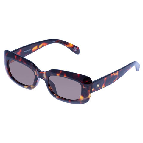 Aire Orbit Syrup Tort Uni-Sex Rectangle Sunglasses | Eyewear Index