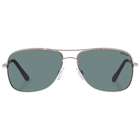 Solarized Retro Aviator Gold Male Aviator Sunglasses | Eyewear Index