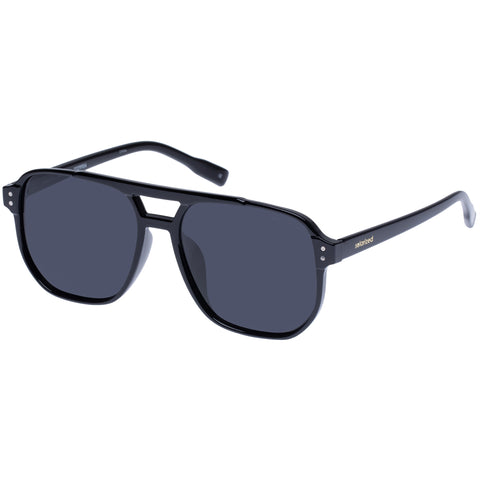 VINTAGE AVIATOR | BLACK POLARISED