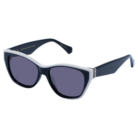 Camilla Uptown Girl Black Female Cat-Eye Sunglasses | Eyewear Index