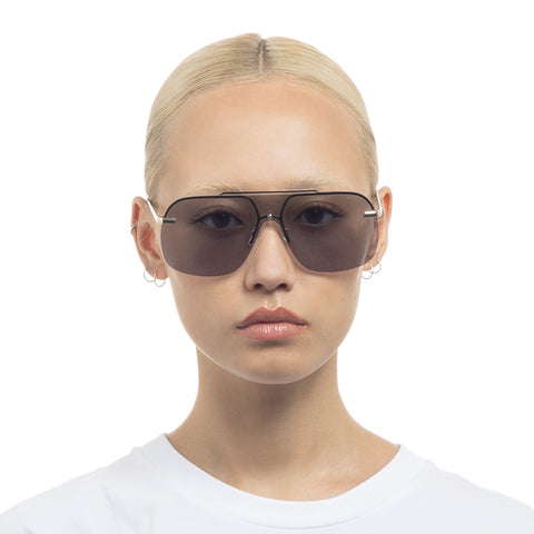 Aire Venatici Bright Gold Uni-Sex Aviator Sunglasses | Eyewear Index