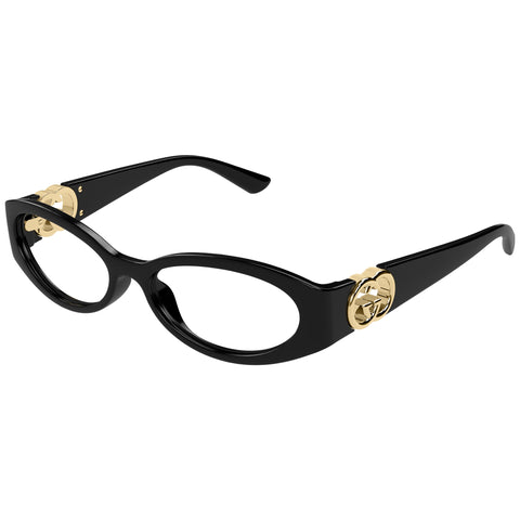 Gucci Gg1693o Black Female Round Optical Frames | Eyewear Index