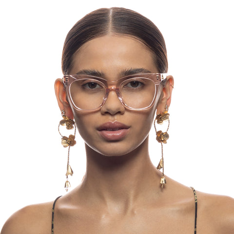 Camilla Summer In Italy Blush Female Cat-Eye Optical Frames | Eyewear Index