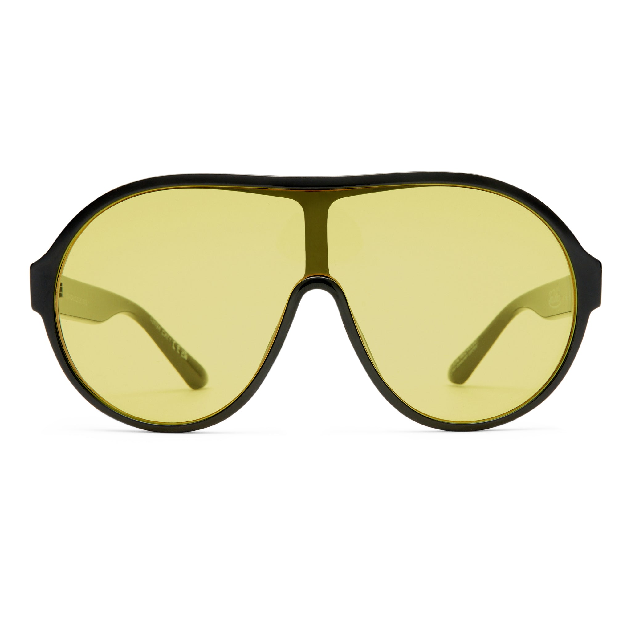 Aire Scandalous Black Uni-Sex Aviator Sunglasses | Eyewear Index