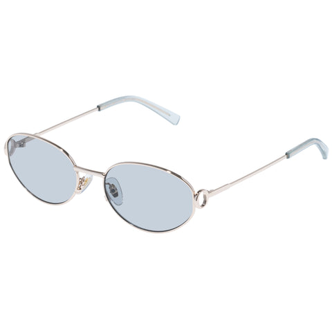 Oroton Emily Gold Female Oval Sunglasses | Eyewear Index