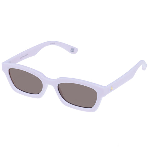 Aire Sculptor Matte Musk Uni-Sex Rectangle Sunglasses | Eyewear Index