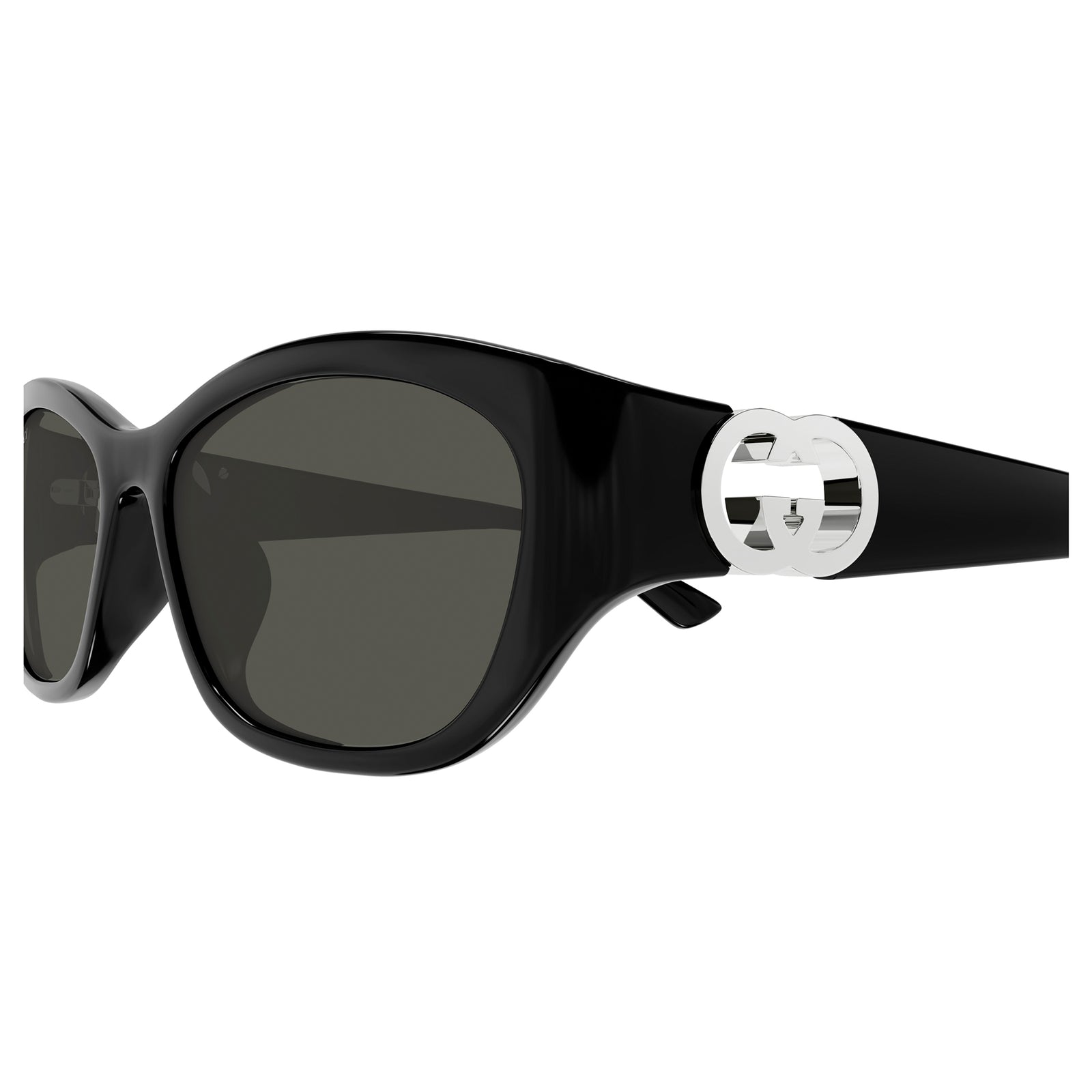 Gucci Gg1826sk Black Female Cat-Eye Sunglasses | Eyewear Index