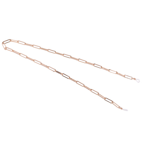 Le Specs Bold Link Neck Chain Gold Female Unspecified Accessories | Eyewear Index