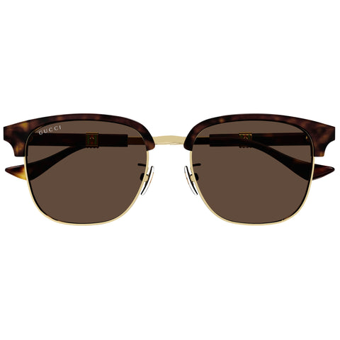 Gucci Gg1499sk Gold Male Round Sunglasses | Eyewear Index