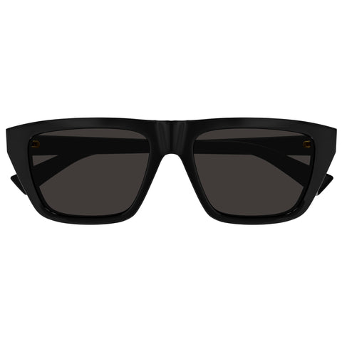 Bottega Veneta Bv1291s Black Female Rectangle Sunglasses | Eyewear Index