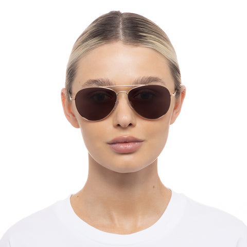 Cancer Council Acacia Rose Gold Female Aviator Sunglasses | Eyewear Index