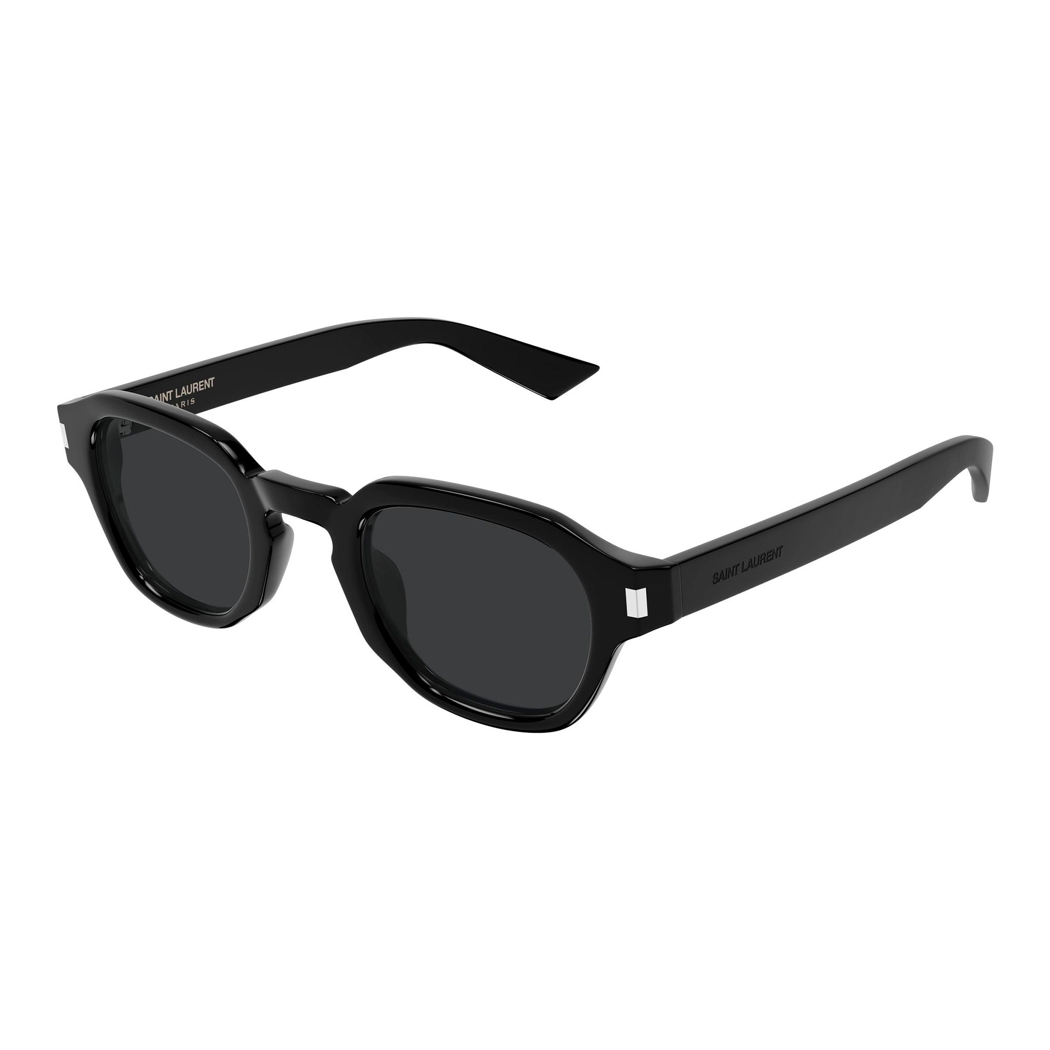 Saint Laurent Sl946 Black Male Round Sunglasses | Eyewear Index