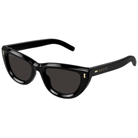 Gucci Gg1521s Black Female Cat-Eye Sunglasses | Eyewear Index