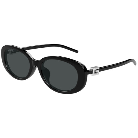 Gucci Gg1684sa Black Female Round Sunglasses | Eyewear Index