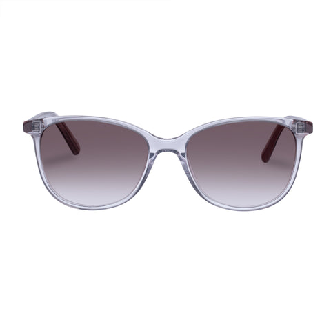 Oroton Lillian 55 Grey Female D-Frame Sunglasses | Eyewear Index