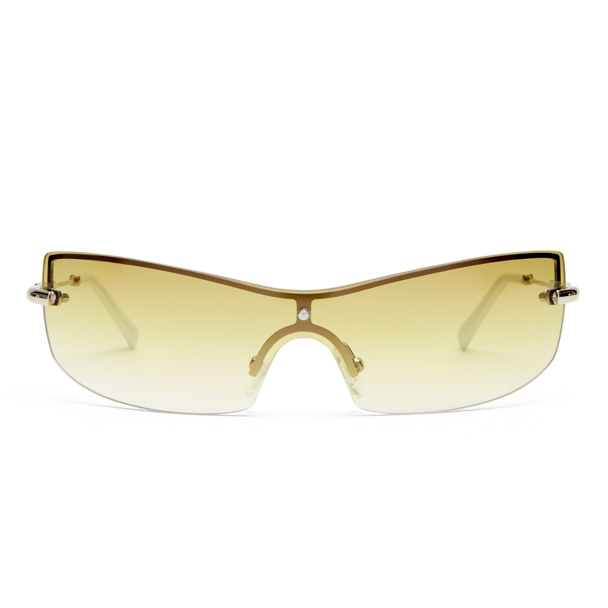 Le Specs Velvetine Silver Uni-Sex Wrap Sunglasses | Eyewear Index