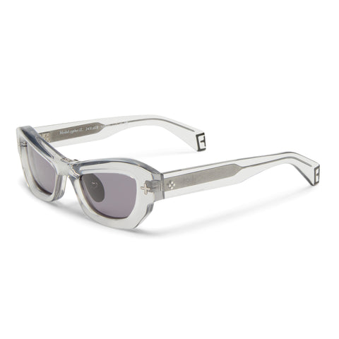 Ksubi Cypher Ii Smoke Krystal Uni-Sex Wrap Sunglasses | Eyewear Index