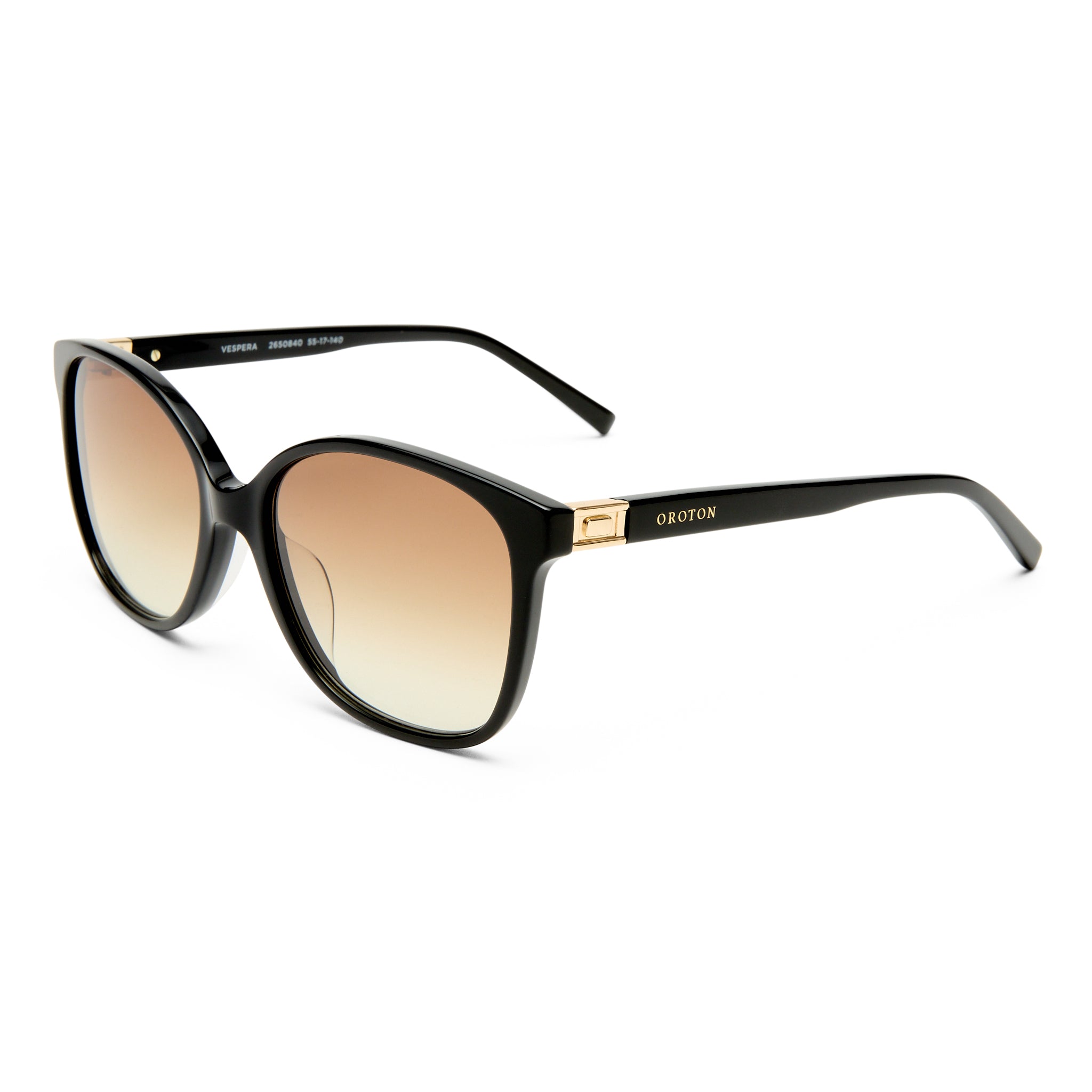 Oroton Vespera Black Female Square Sunglasses | Eyewear Index