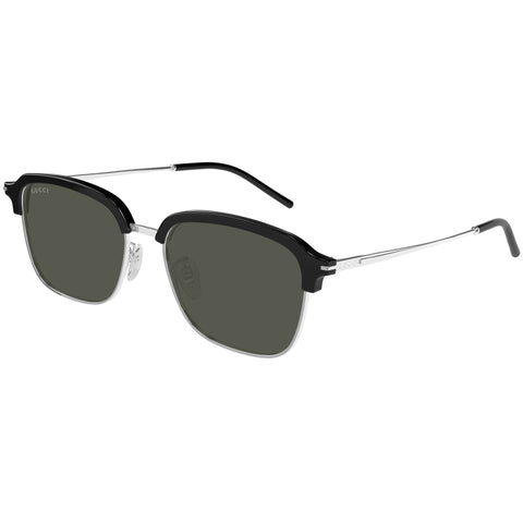 Gucci Gg1733sk Silver Male Round Sunglasses | Eyewear Index