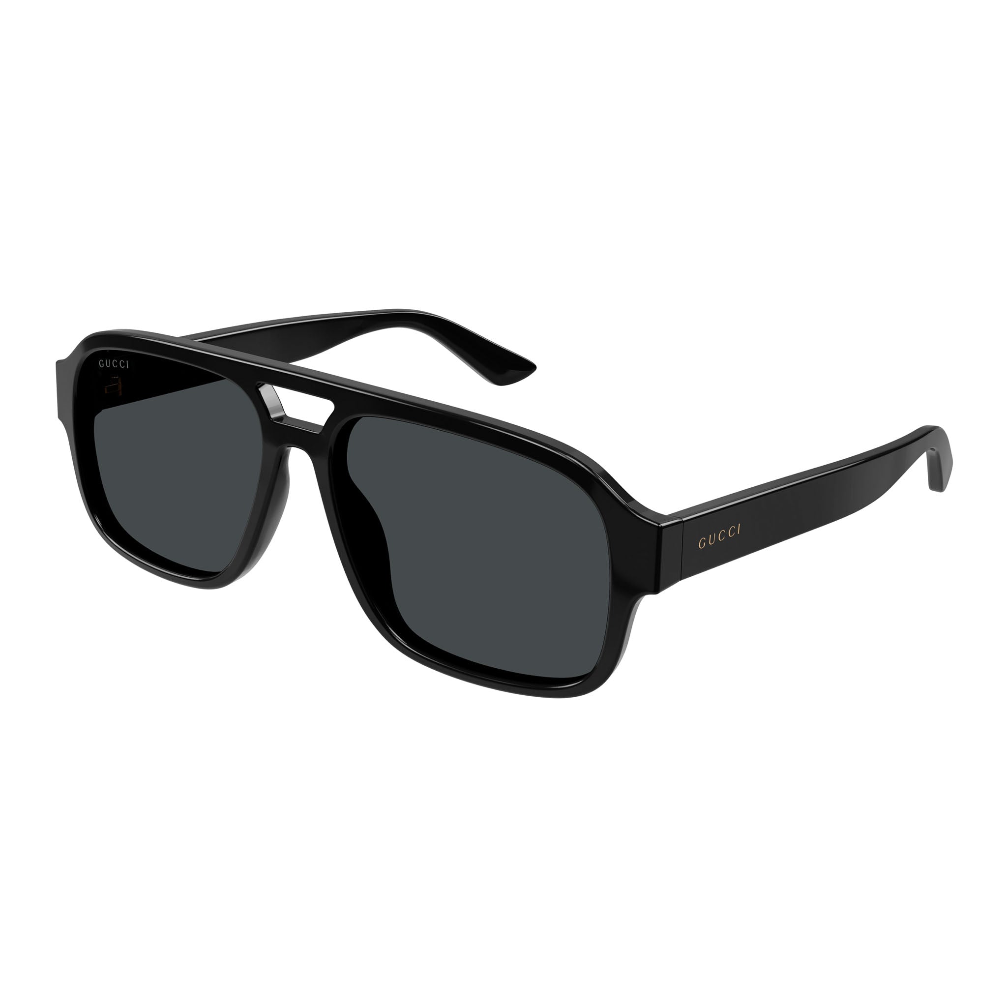 Gucci Gg1342s Black Male Aviator Sunglasses | Eyewear Index