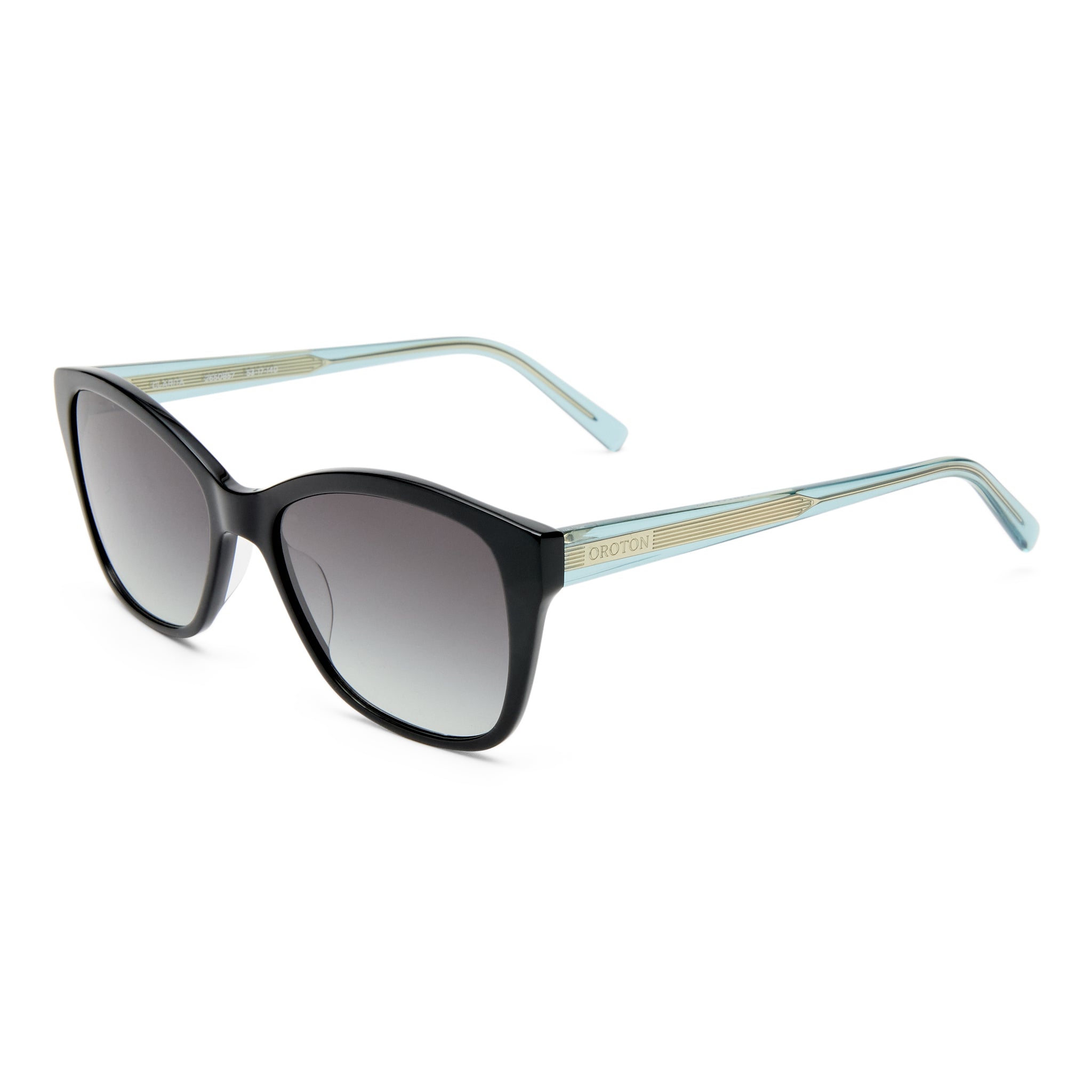 Oroton Clarita Black Seaspray Female D-Frame Sunglasses | Eyewear Index