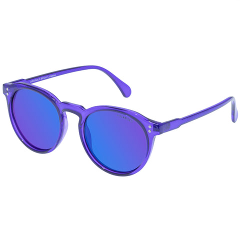 Cancer Council Originals - Bright Violet Uni-Sex Round Sunglasses | Eyewear Index