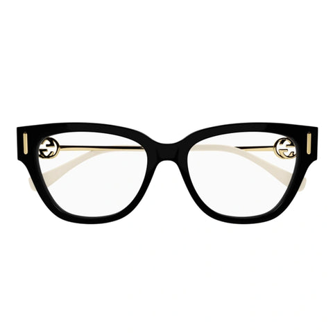 Gucci Gg1205o Black Female Cat-Eye Optical Frames | Eyewear Index