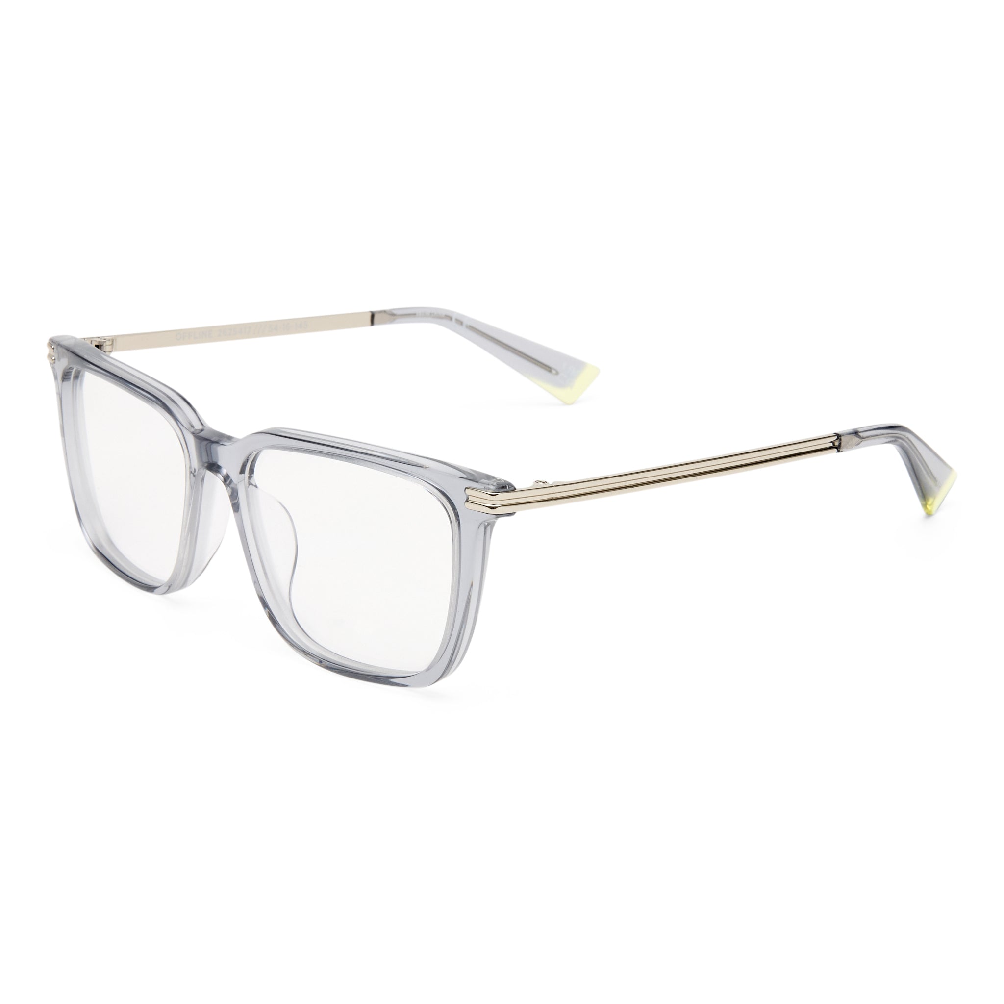Le Specs Offline Smoke Uni-Sex D-Frame Optical Frames | Eyewear Index