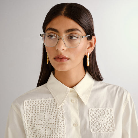 Oroton Lorien Sage Female D-Frame Optical Frames | Eyewear Index