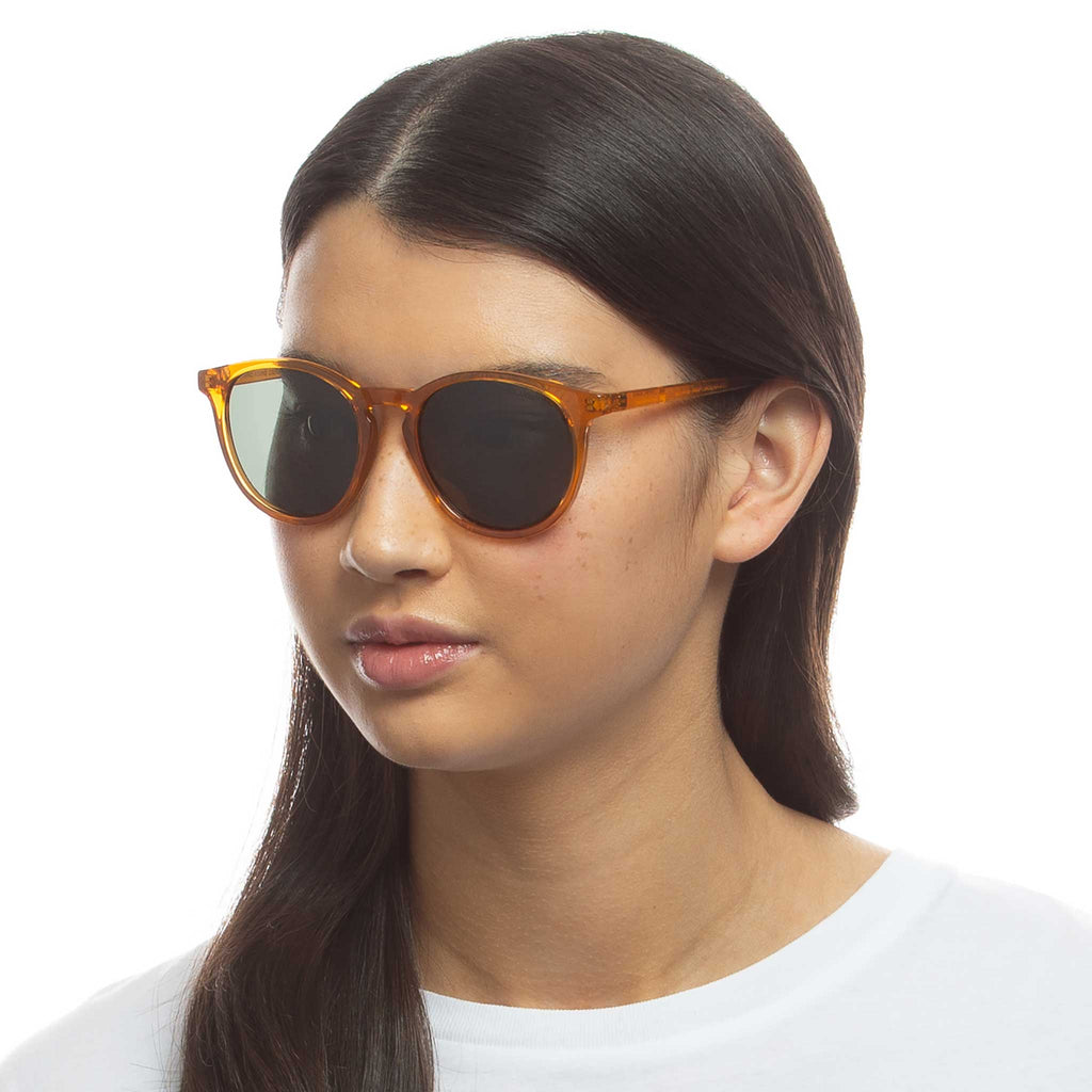 Cancer Council Enviro Round Amber Uni-Sex Round Sunglasses | Eyewear Index